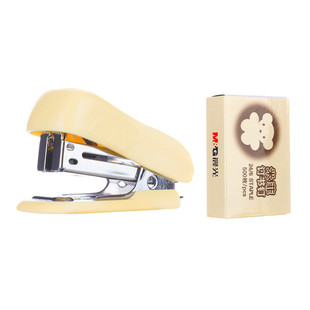 晨光文具米菲系列订书机12#订书机套装小型便携可爱多功能学生订书机试卷收纳办公用学习用品FBS91625