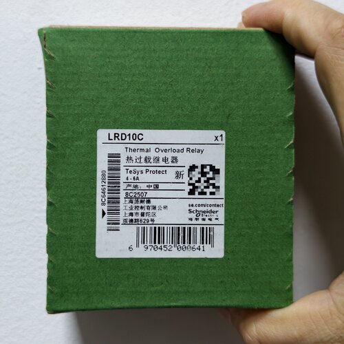 询价下单LRD10C施耐德热过载继电器