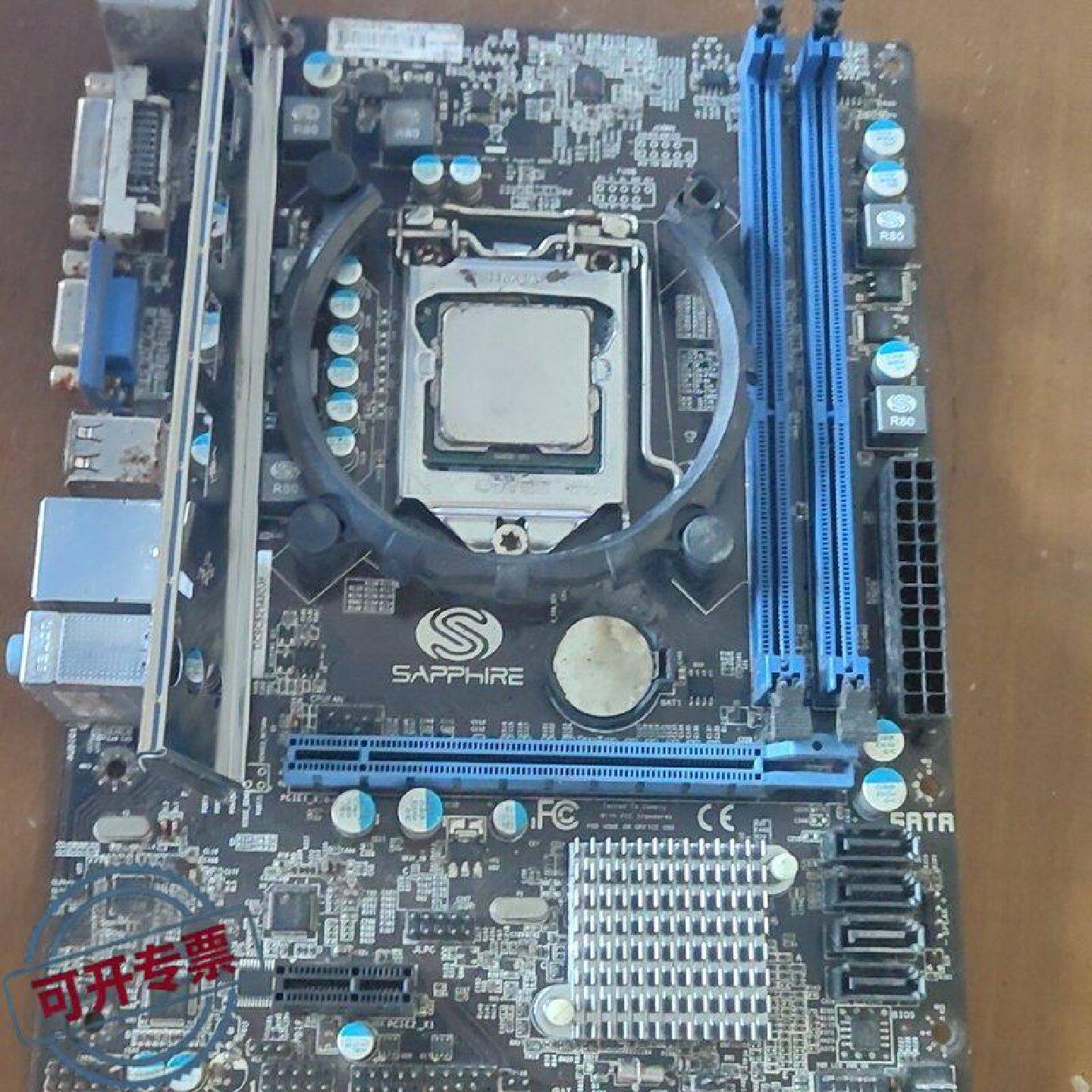 议 价蓝宝石H61MEA主板LGA1155接口支持DDR3内工业自动可 维修图片