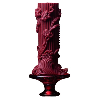 罗马柱第三季42度低温蜡烛可撕拉香薰蜡烛柱状持久小众鎏金大豆蜡