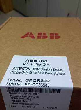议价ABB贝利模块SPQRS22 SPDSO14 IMFEC11 IMCIS22 IMAS123 INICT