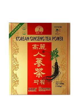 韩国进口人参茶礼盒高丽人参茶