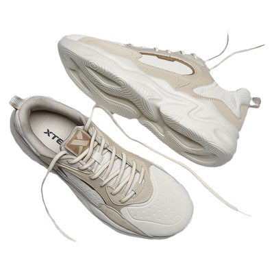 特步男鞋官方旗舰店正品老爹鞋子