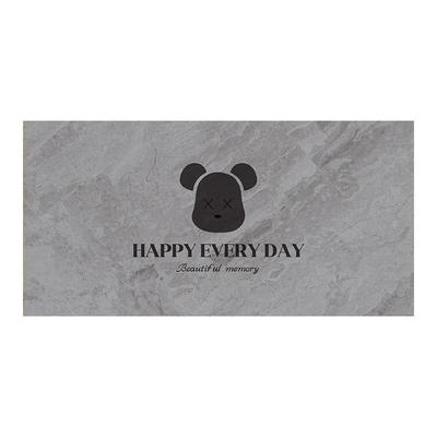 硅藻泥材质吸水速干防滑桌布