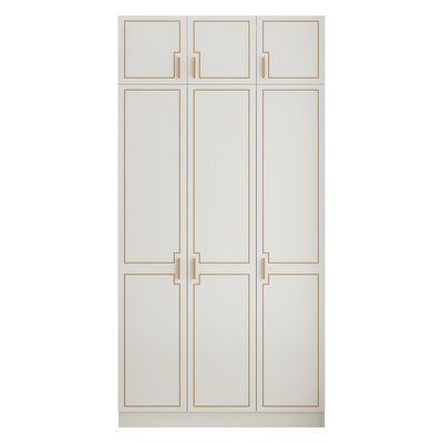 定制靠墙整体阳台柜防晒柜子简欧