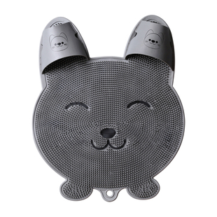 尹秀搓脚垫洗脚搓脚神器卫生间浴室懒人足底硅胶防滑垫子淋浴地垫