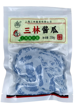 三林酱瓜脆甜上海三林酱菜配粥