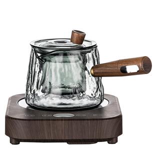 兴梵小青柑专用冲泡煮茶器耐高温玻璃侧把壶茶具套装电陶炉煮茶炉