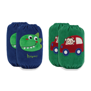 hugmii儿童防污防脏袖套秋冬季新款小女孩套袖女童防水护袖宝宝