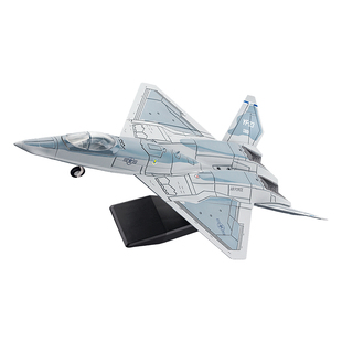 旭嘉模型美YF-23黑寡妇战斗机原型机1/72免胶预上色拼装玩具收藏