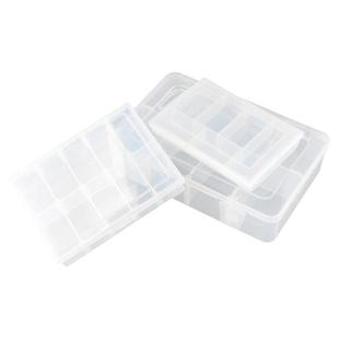 多格零件盒电子元件透明塑料收纳盒小螺丝样品盒储物工具分类格子
