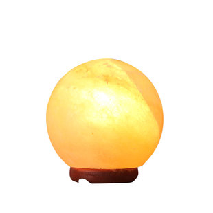 盐灯喜马拉水晶盐灯 大圆球天然玫瑰盐灯 招财风水装饰摆件岩灯