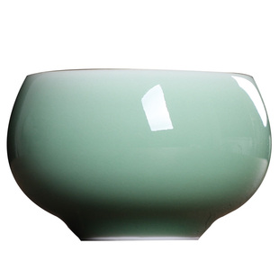 青瓷手工主人杯单杯高端男士女士个人专用品茗杯大号茶盏功夫茶杯