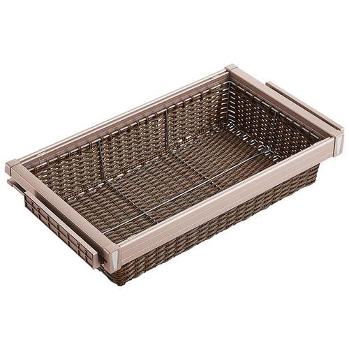 NUOMI/诺米 衣柜拉篮衣帽间收纳衣物藤篮阻尼柜内储物推拉拉篮