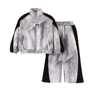 儿童装男童春装套装2026新款中大童春秋款春季休闲男孩衣服帅气潮