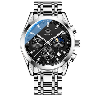 欧利时男士手表男款正品2025新款石英表学生多功能夜光品牌腕表