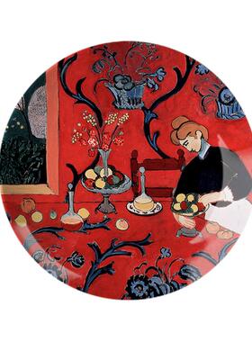 装饰挂盘美术油画客厅餐厅酒店