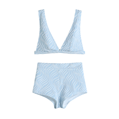 2025新款平角温泉度假风泳衣