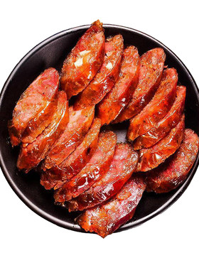 长阳土家麻辣味香肠腊制烟熏川味腊肠包装年货精品腊制品500g装