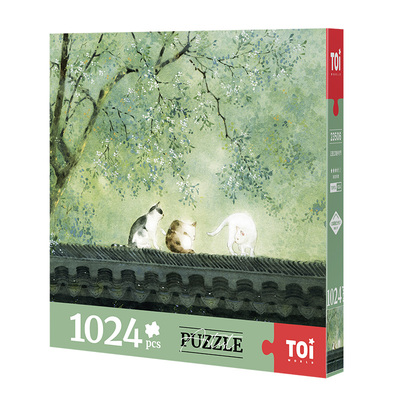 TOI图益拼图片成人版1024片手工diy玩具治愈系挂画正是江南好时节