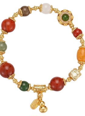 敦煌研究院敦煌南红多宝手串