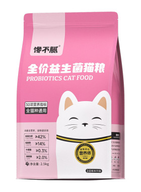 馋不腻益生菌无谷猫粮全阶段