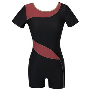 泳衣女款2026新款高级感成人绝美连体平角专业竞速大码胖mm泡温泉