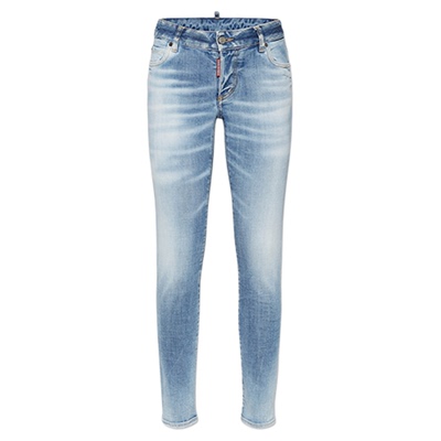 【5折】DSQUARED2/D2次方  女士修身时尚牛仔裤Jennifer
