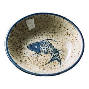 4寸小菜碟精致圆形味碟陶瓷碟子小号醋碟调味调料碟小吃碟蘸料碟