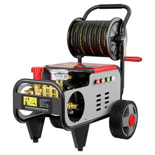 黑猫驰骋220v新型增压清洗机家用洗车高压水枪强力洗地商用洗车机