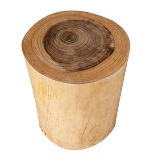 香樟树凳子木墩子原木大树桩圆凳换鞋凳创意底座茶几摆件圆木凳子