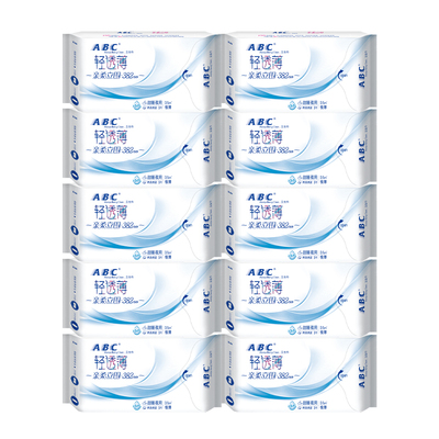 ABC382mm超长夜用立围棉柔卫生