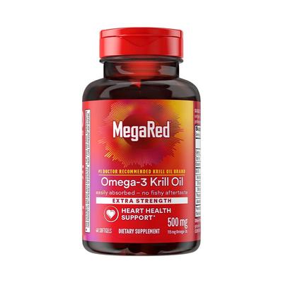 schiff磷虾油500mgmegared高吸收