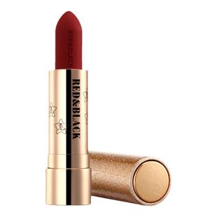 红与黑金管正红色口红唇釉哑光新年口红红综色小辣椒色持久不脱妆