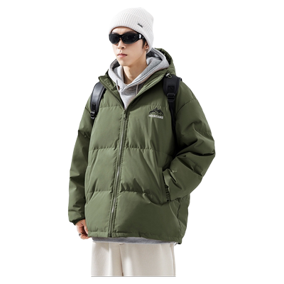 xaka潮连帽常规羽绒服