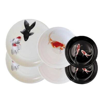 餐具杯碟Driade新中式水墨画