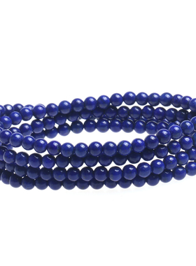 青金石佛珠手链无情侣未镶嵌无白