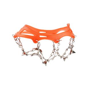 不锈钢防滑冰爪鞋套八齿锰钢登山爬山鞋钉专业便携看雪装备雪地靴