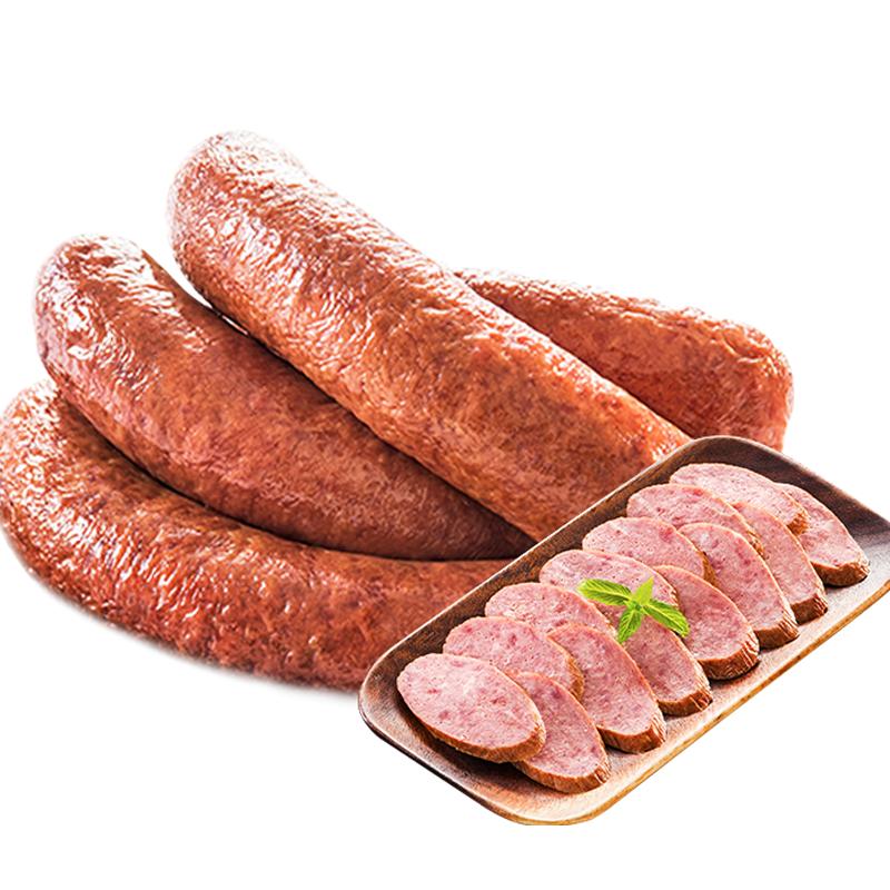 賓西哈爾濱牛肉紅腸正宗紅腸東北熏醬熟食開袋即食（8月24臨期）