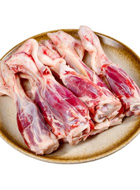 内蒙古锡盟羊小腿烧烤小羊腿前小腿前腱子前后小腿肉新鲜原切羊肉