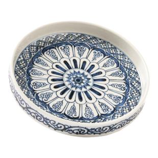 小雅瓷器家丨述古堂景德镇仿古仿元青花宝相花壶承 拍下改价