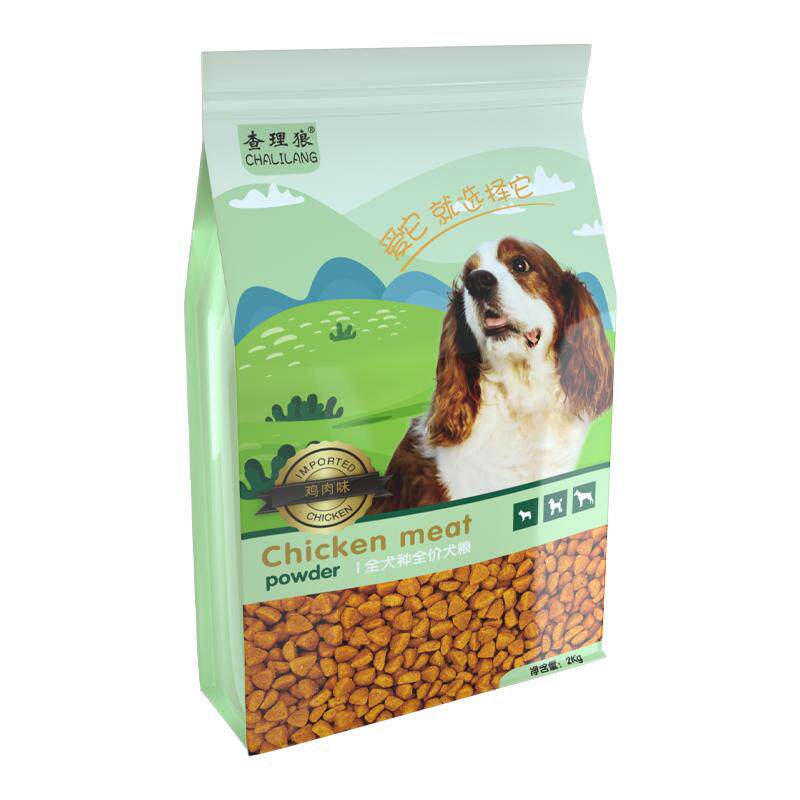 查理狼狗粮成犬专用牛肉味蛋黄三拼泰迪博美柯基金毛中大型成犬粮