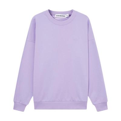 美特斯邦威简约圆领卫衣春秋情侣款宽松舒适纯色字母印花套头卫衣