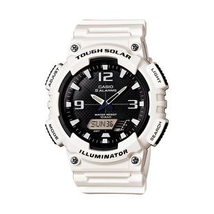 新年礼物卡西欧casio手表男太阳能黑武士运动学生女官方正品AQ810