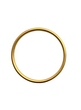 古法越南沙金实心素圈结婚首饰