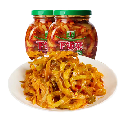 290g*2瓶温州榨菜丝山民