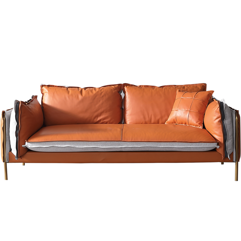 北欧轻奢头层牛皮现代简约真皮沙发口碑评测啥样?体验2个月之肺腑之言?