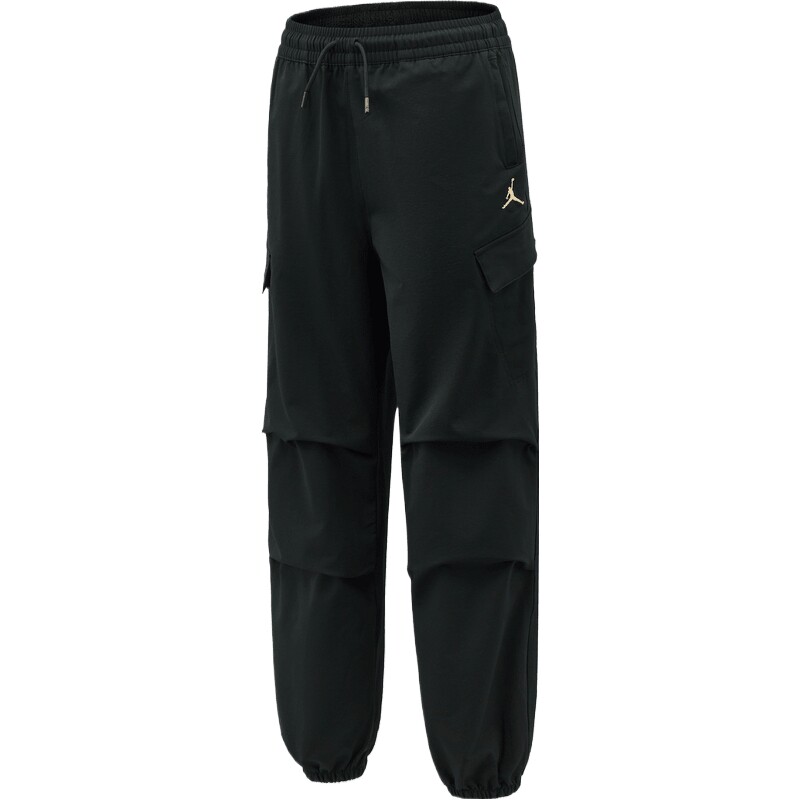 NIKE耐克男大童jordan运动休闲梭织收口长裤JD2612042GS-002