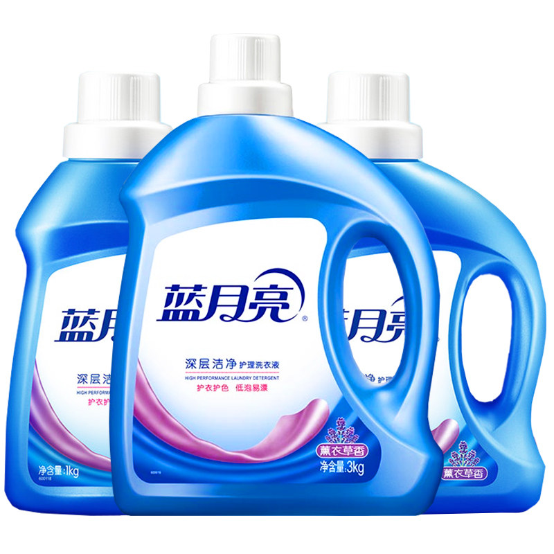 蓝月亮洗衣液整箱批家庭用实惠装正品牌官方旗舰店男香味持久留香