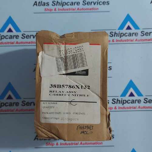 FISHER 38B5786X132 SINGLE ACTING DIRECT PNEUMATIC RELAY